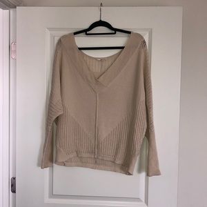 LAmade Cream Sweater